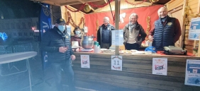 Le club sera présent au Marché de Noël de CASSEL.